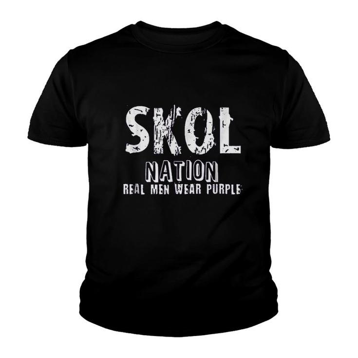 Nordic Skol, No Helmet, Skol Nation Youth T-shirt