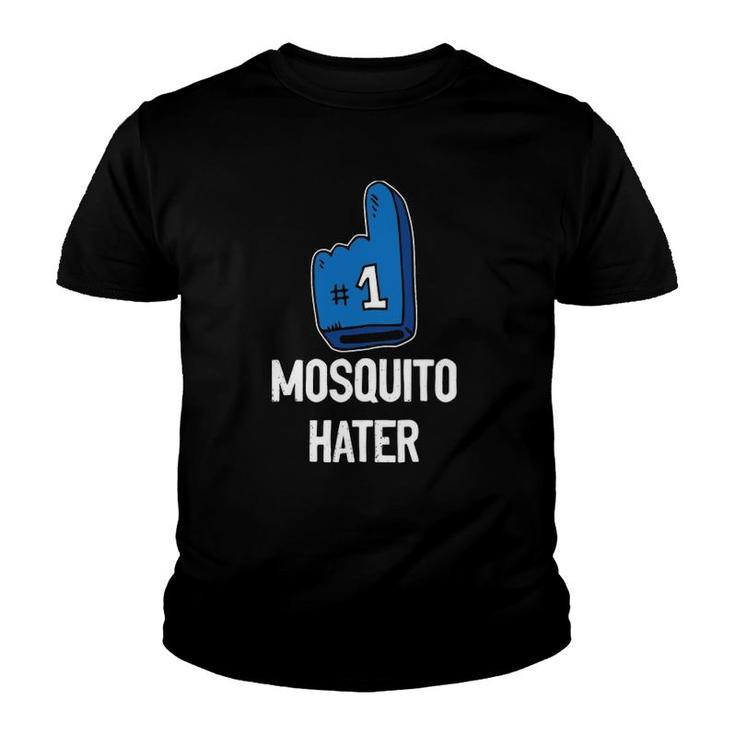 Number One Mosquito Hater - Funny I Hate Bugs And Mosquitos Youth T-shirt