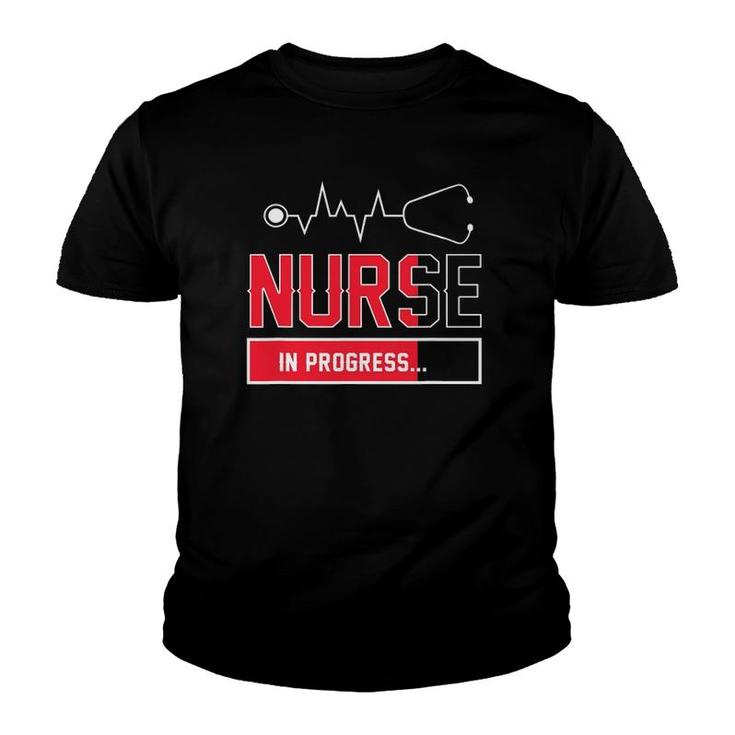 Nurse In Progress In Training Student Youth T-shirt