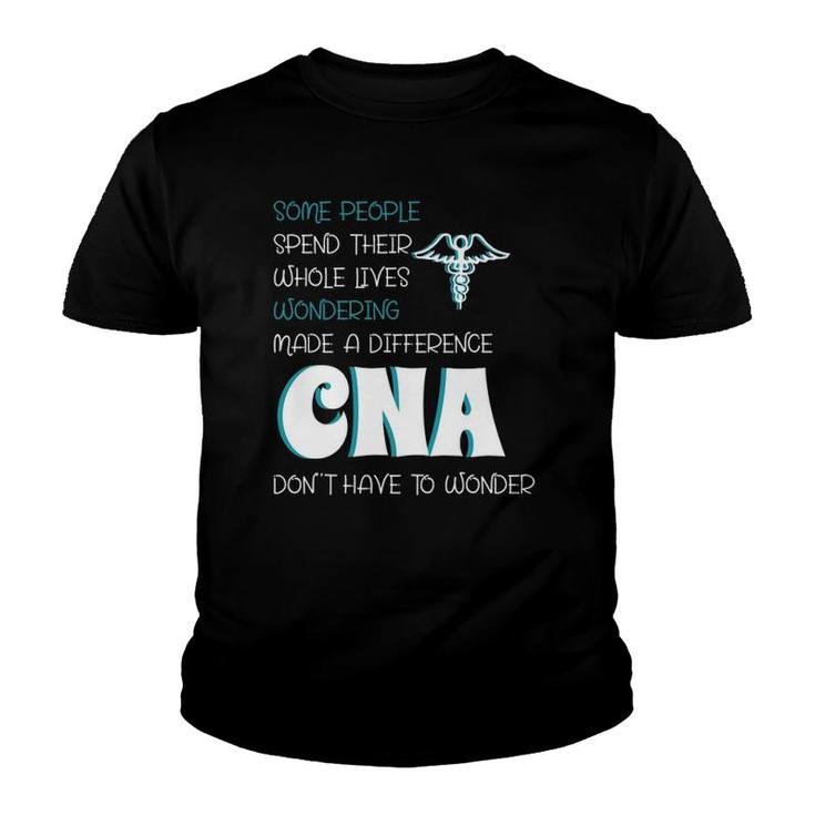 Nurse Nursing Health Care Cna Worker Hospital Assistant Gift Youth T-shirt