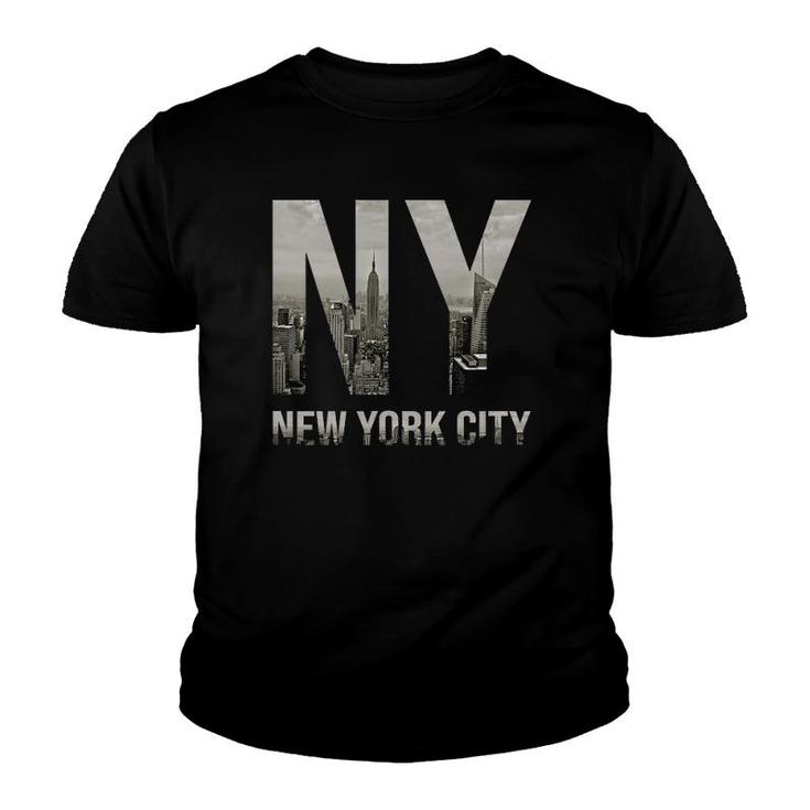Nycskylines New York City That Never Sleeps Gift Tee Youth T-shirt