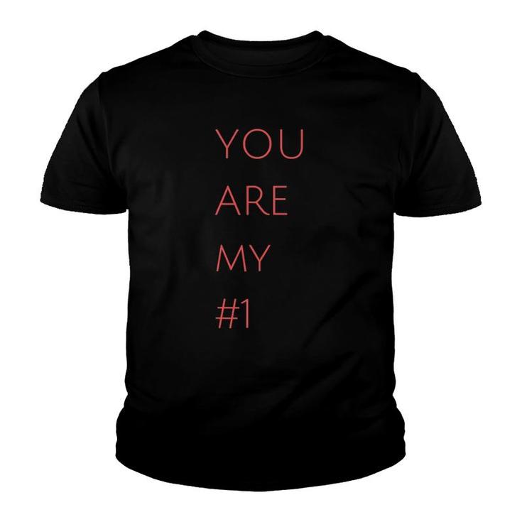 Official You Are My 1 You Are My Hero Youth T-shirt