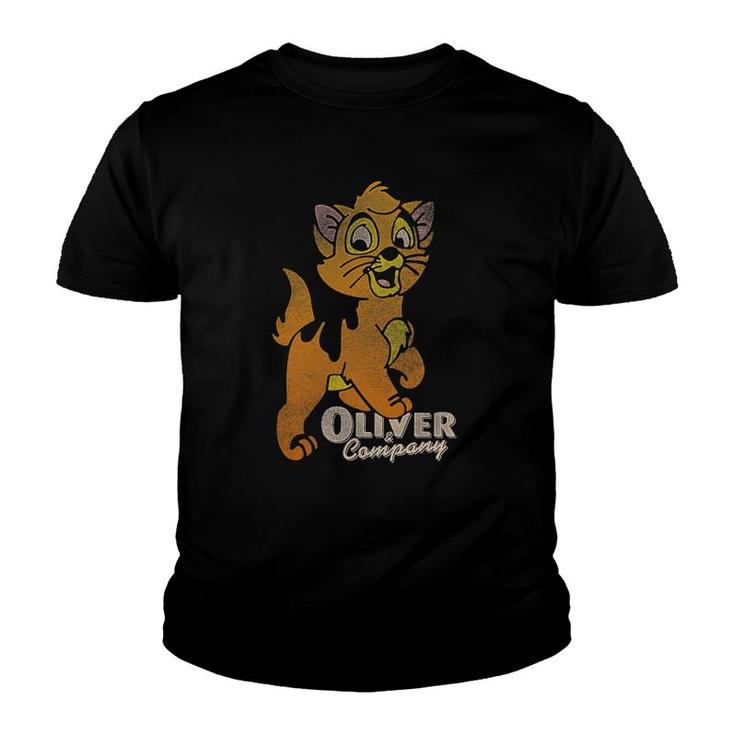 Oliver & Company Oliver Big Kitten Youth T-shirt