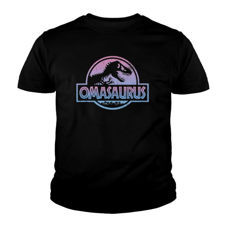 Omasaurus Dinosaurrex Mother's Day For Mom Youth T-shirt
