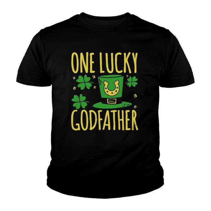 One Lucky Godfather St Patrick's Day Lucky Godfather Youth T-shirt