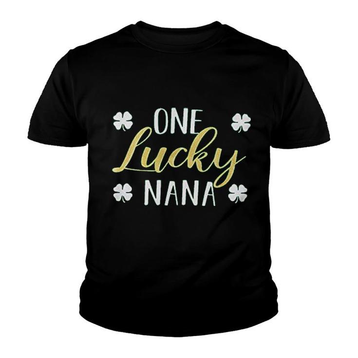 One Lucky Nana St Patricks Day Youth T-shirt