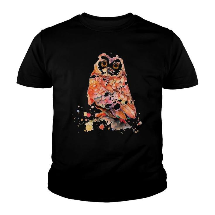 Orange Owl Youth T-shirt