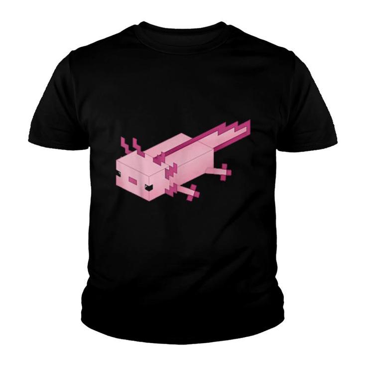 Original Minecrafts Axolotl  Youth T-shirt