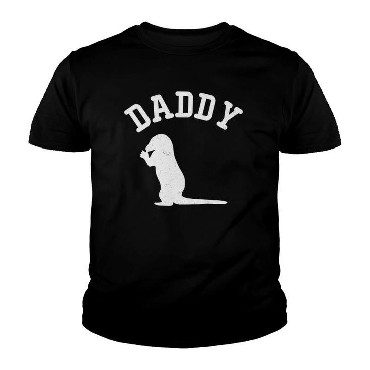 Otter Daddy Gifts For Dad Youth T-shirt