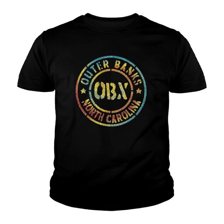 Outer Banks Obx Nc 2-Sided Youth T-shirt