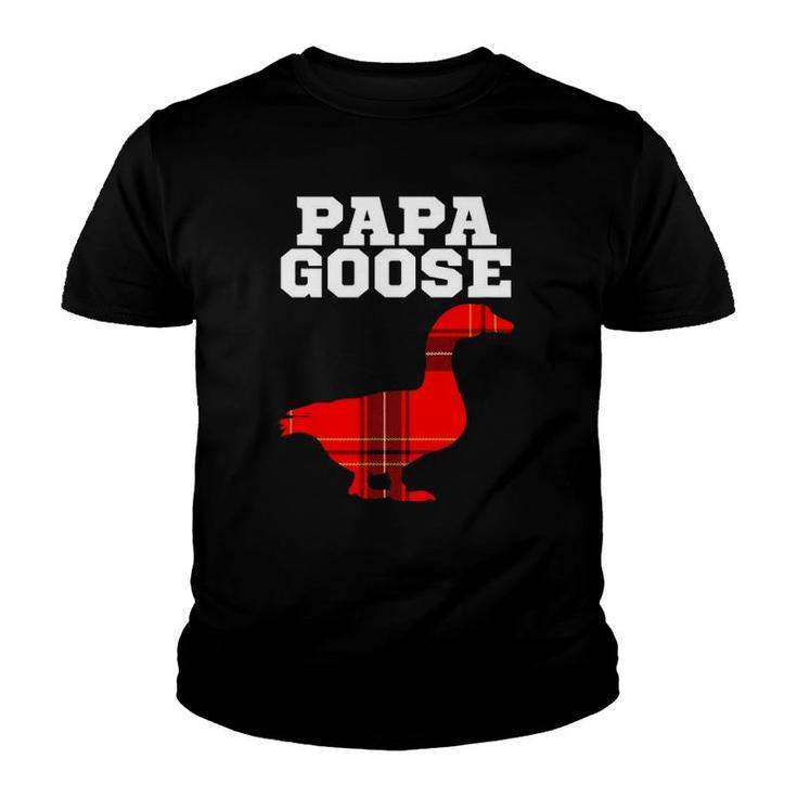 Papa Goose Papa Goose Funny Father's Day Animal Youth T-shirt