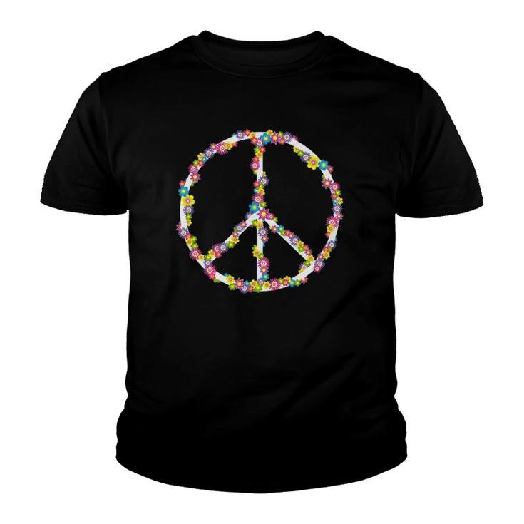 Peace Lover Jahre Flower Power Hippie Perfect Gifts Youth T-shirt