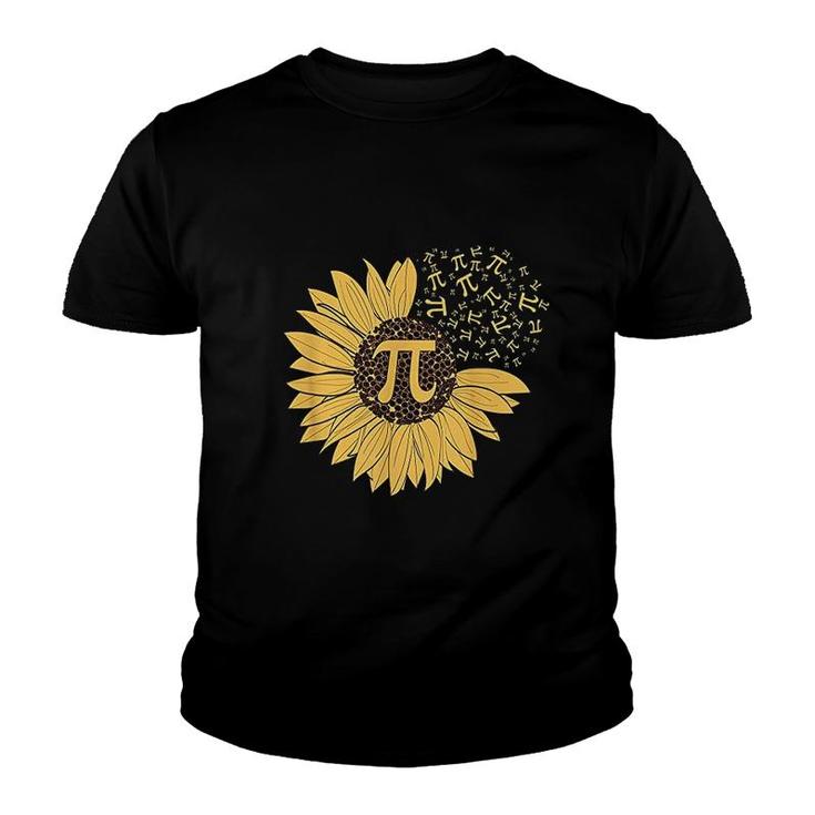 Pi Day Sunflower Youth T-shirt