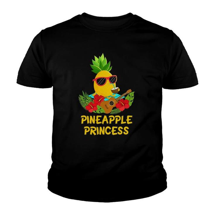 Pineapple Shirt Pineapple Princess With Ukulele Gifts Pineapple Shirt Pineapple Princess With Ukulele Gifts