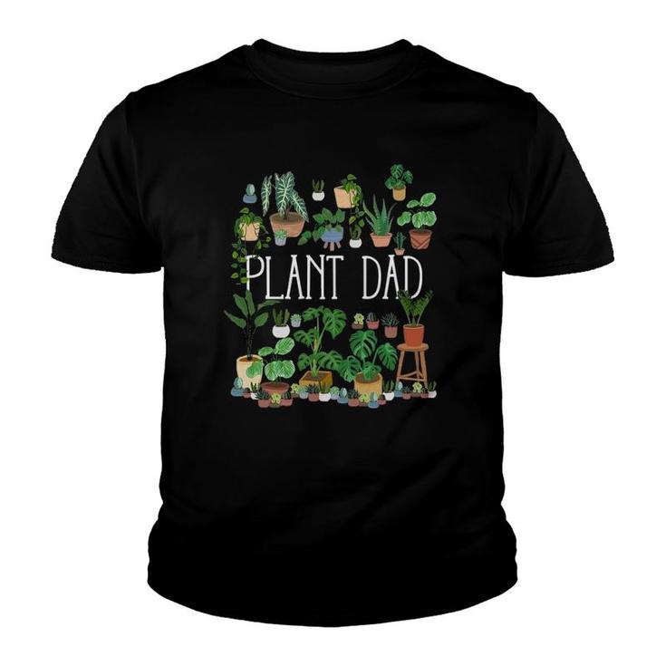 Plant Dad Gardening Lover Gift Youth T-shirt