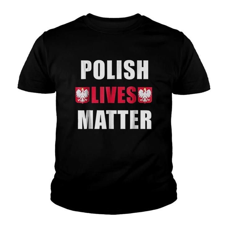 Polish Lives Matter Youth T-shirt