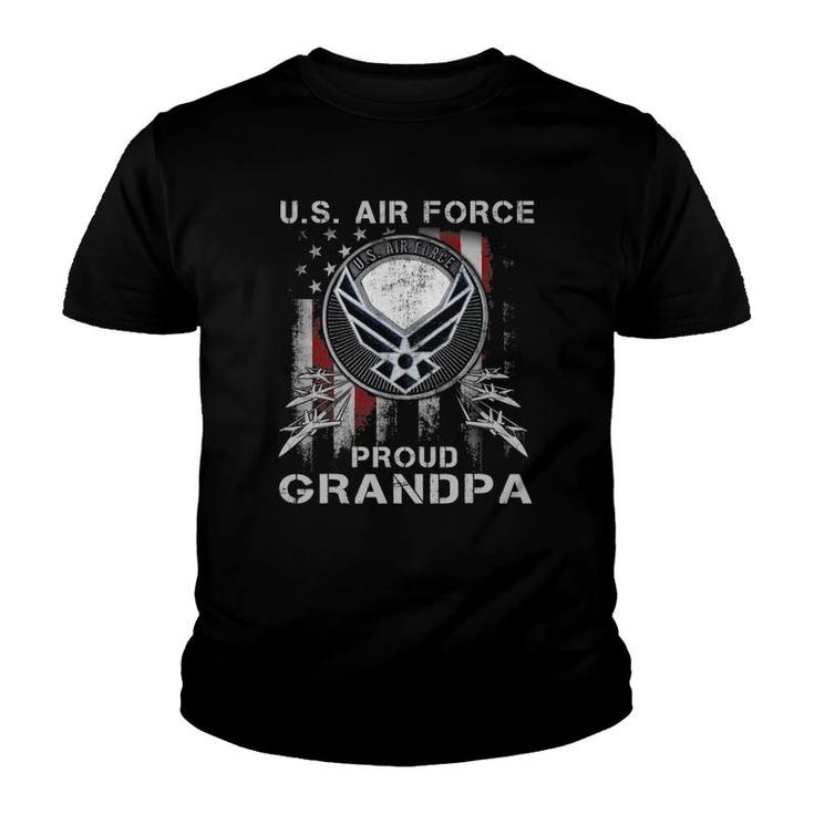 Pride Us Army  I'm A Proud Air Force Grandpa Youth T-shirt