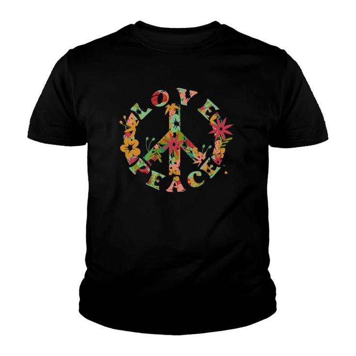 Protest Symbol 60'S 70'S Love Peace Youth T-shirt