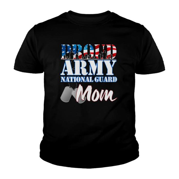 Proud Army National Guard Mom Mother's Day  Men Youth T-shirt