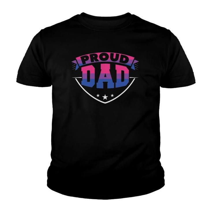 Proud Dad Gay Pride T Youth T-shirt