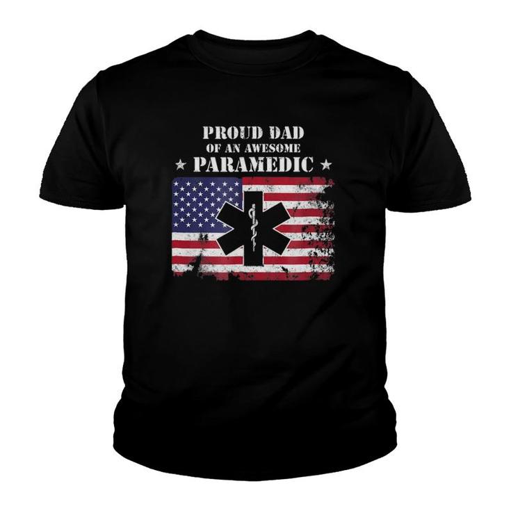 Proud Dad Of A Paramedic Youth T-shirt