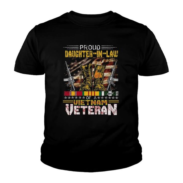 Proud Daughter-In-Law Of A Vietnam Veteran  Veteran Youth T-shirt