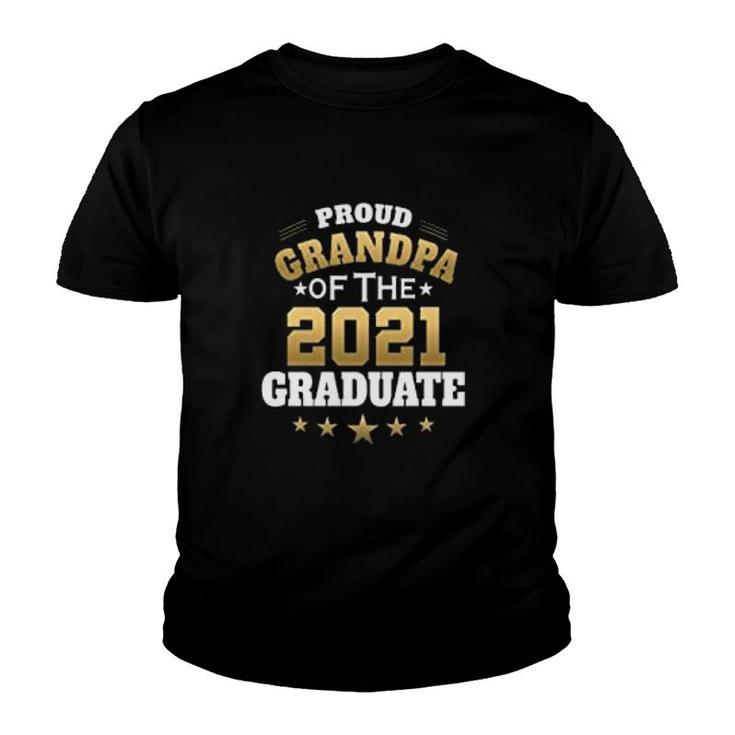 Proud Grandpa Of The 2021 Graduate Youth T-shirt