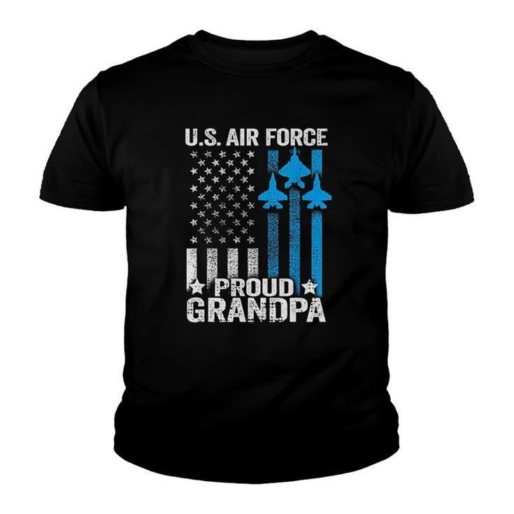 Proud Grandpa Us Air Force Youth T-shirt