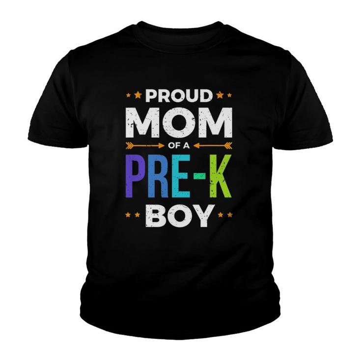 Proud Mom Of A Pre-K Boy Mother To Son Youth T-shirt