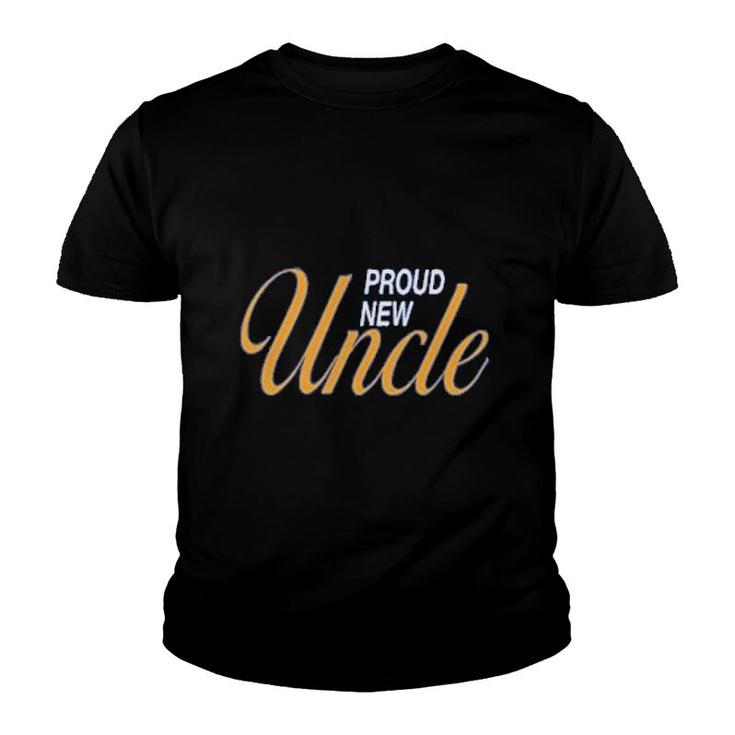 Proud New Uncle Youth T-shirt