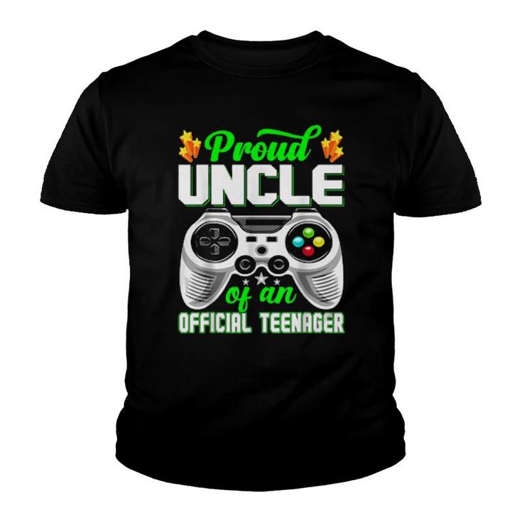 Proud Uncle Officialnager Video Game Top 13Th Birthday  Youth T-shirt