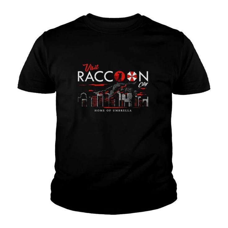Raccoon City Home Of Umbrella Youth T-shirt