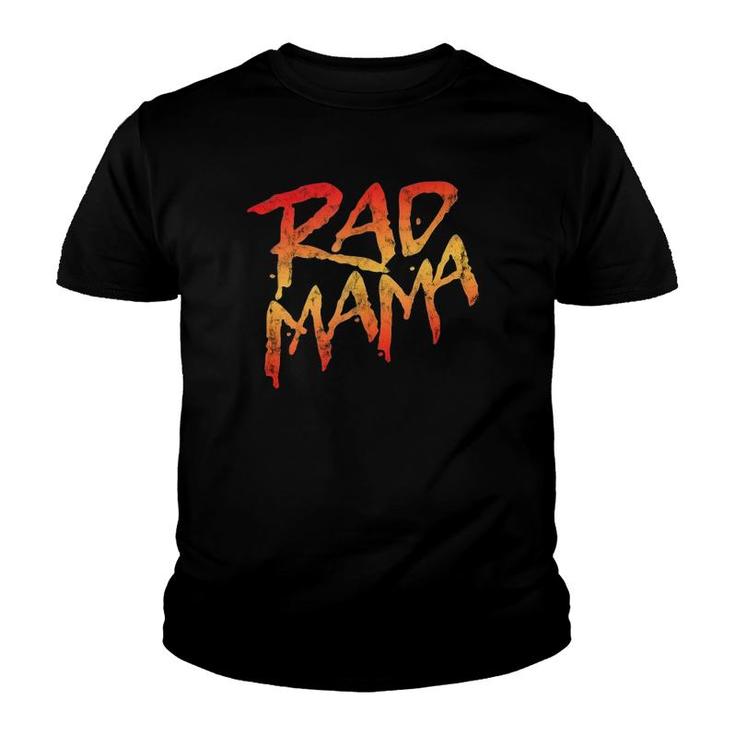 Rad Mama 80S Nostalgic For Mom Birthday Mother's Day Tank Top Youth T-shirt