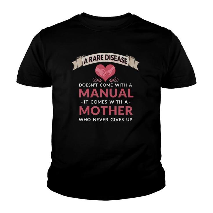 Rare Disease For Mother Awareness Heart Youth T-shirt