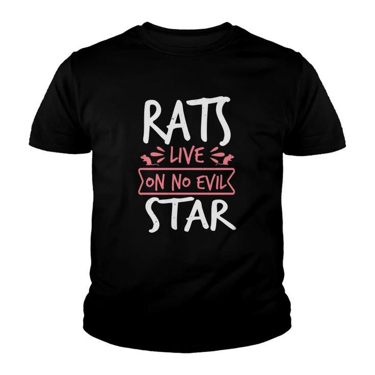 Rats Live On No Evil Star Youth T-shirt