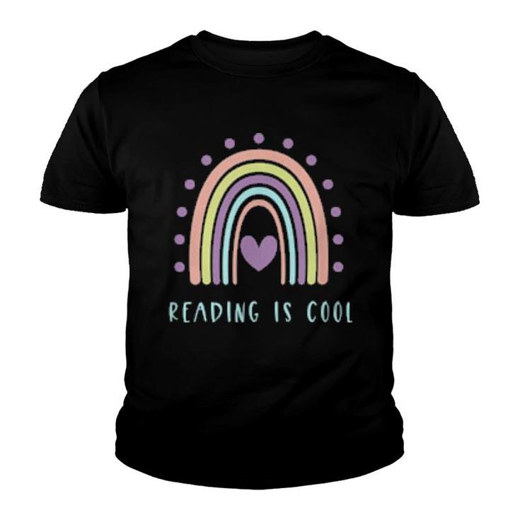 Reading Book Club English Teacher Writer Cute Colorful  Youth T-shirt