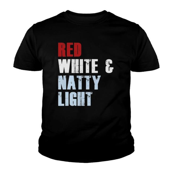 Red White & Natty-Light For Mens Womens Beer Lover Youth T-shirt
