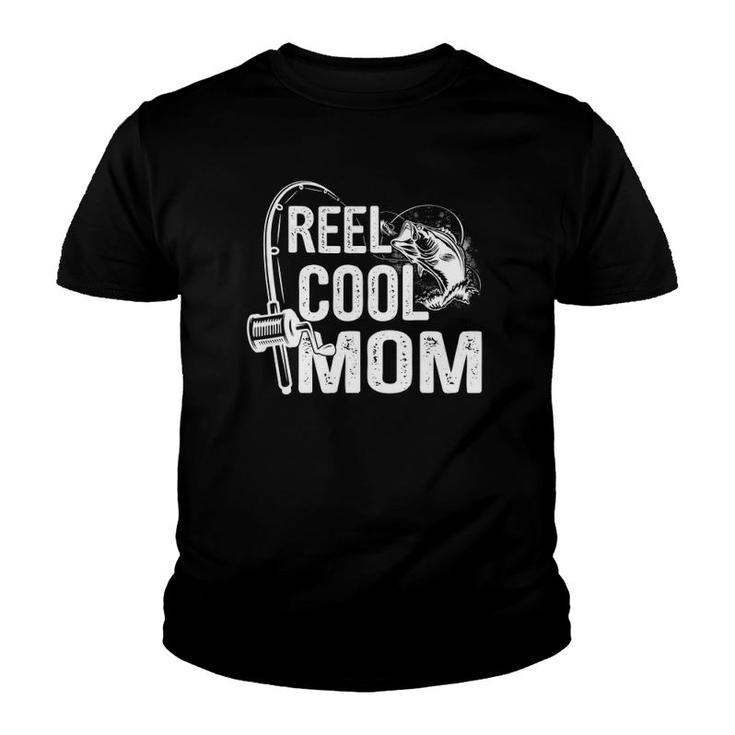 Reel Cool Mom Fishing Lover Gifts For Father's Day Youth T-shirt