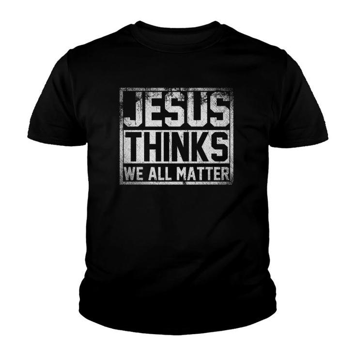 Religious Christian Gift Faith Jesus  Youth T-shirt