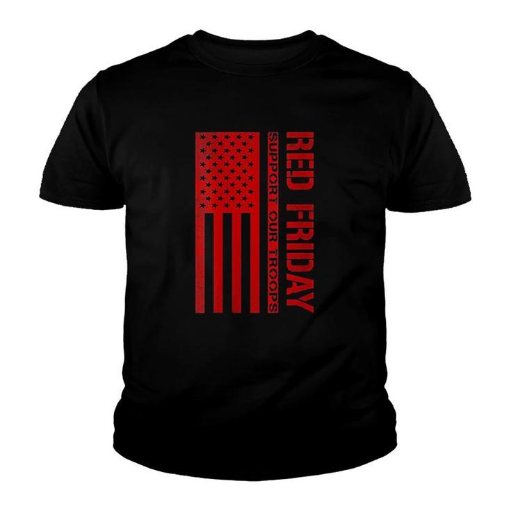 Remember Everyone Deployed Red Friday Youth T-shirt