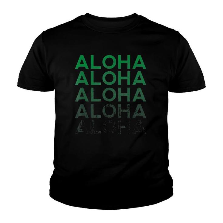 Retro Aloha Hawaii Hawaiian Gift Youth T-shirt