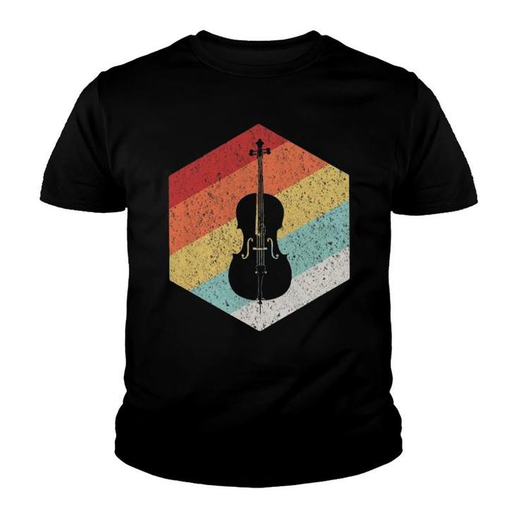 Retro Cellofor Cello Player Vintage Cello Youth T-shirt