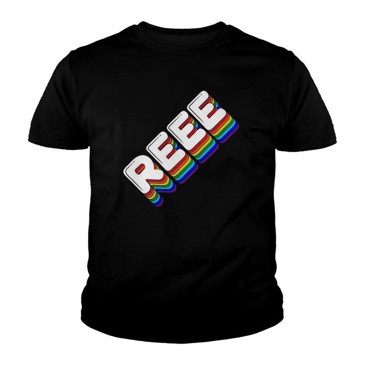 Retro Reee Meme Gamer  Funny Noobs Sound Youth T-shirt