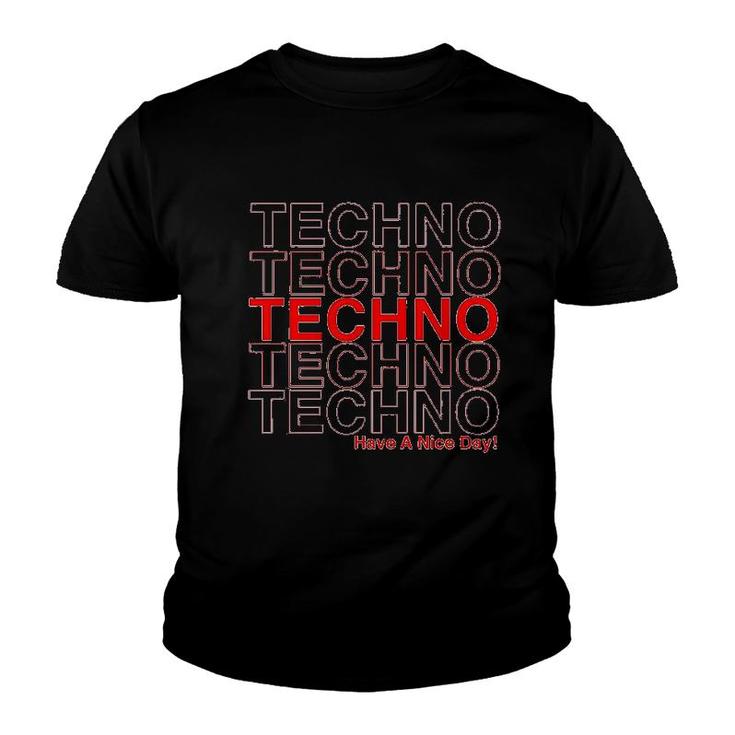 Retro Techno T-Shirt Dj Gear Trance House Music Lover Edm Retro Techno T-Shirt Dj Gear Trance House Music Lover Edm