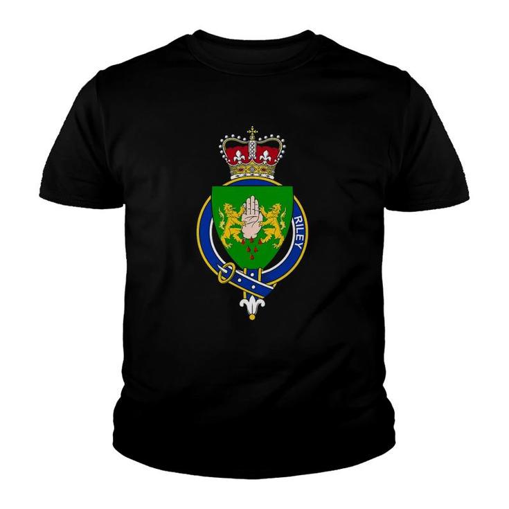 Riley Coat Of Arms - Family Crest Youth T-shirt