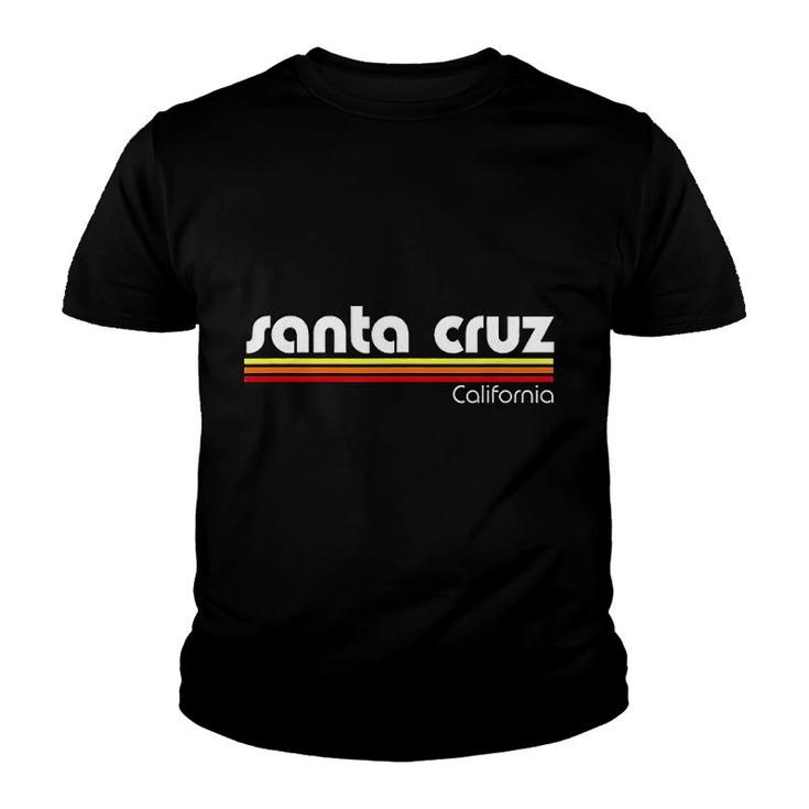 Santa Cruz California Retro Youth T-shirt