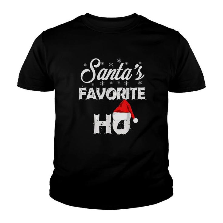 Santas Favorite Ho Youth T-shirt