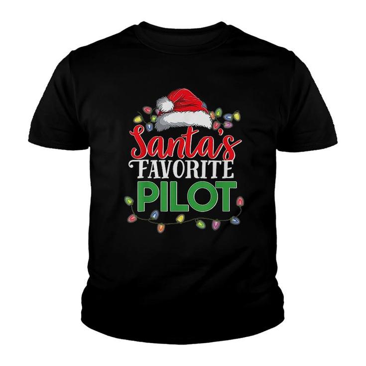 Santas Favorite Pilot Youth T-shirt