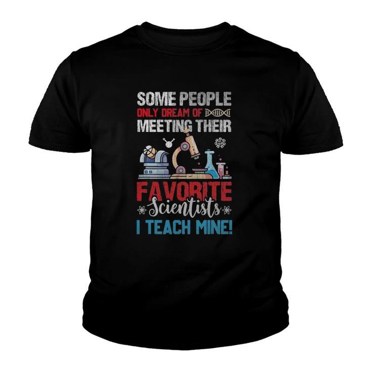 Science Teacher Appreciation Biology Chemistry Physics Youth T-shirt