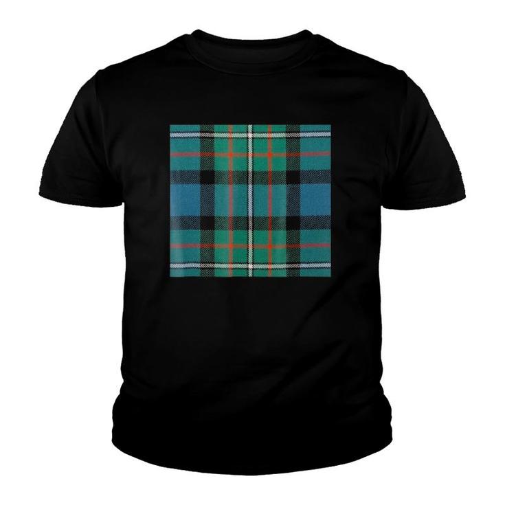 Scottish Clan Fergus And Ferguson Tartan Youth T-shirt